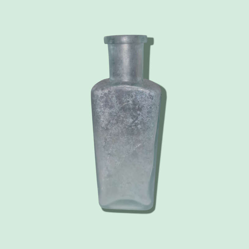 Vintage Medicine Flask Bottle