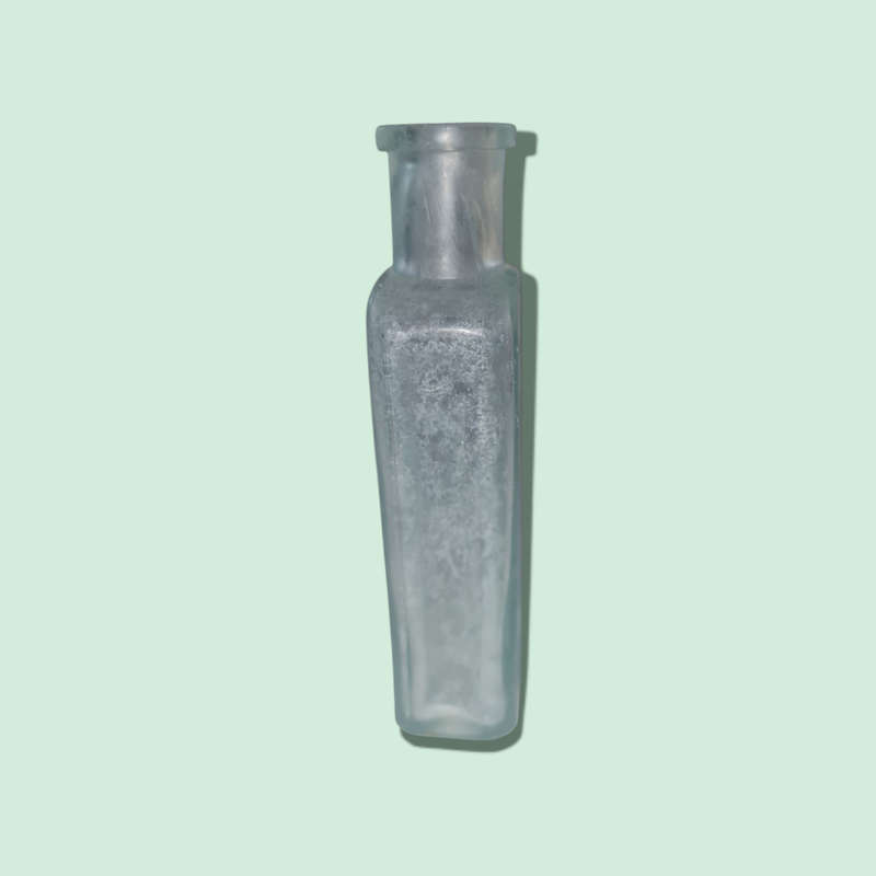 Vintage Medicine Flask Bottle
