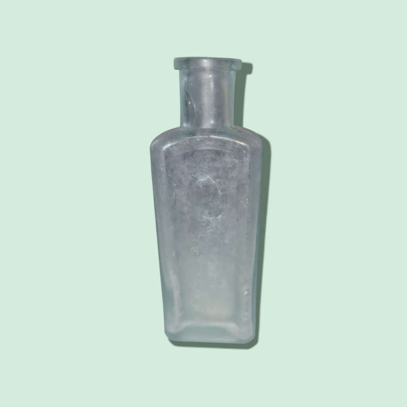 Vintage Medicine Flask Bottle