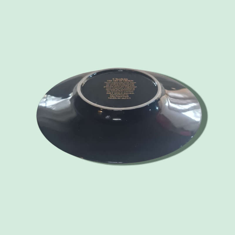 Chokin 24K Gold Edged Mini Plate - Singapore  