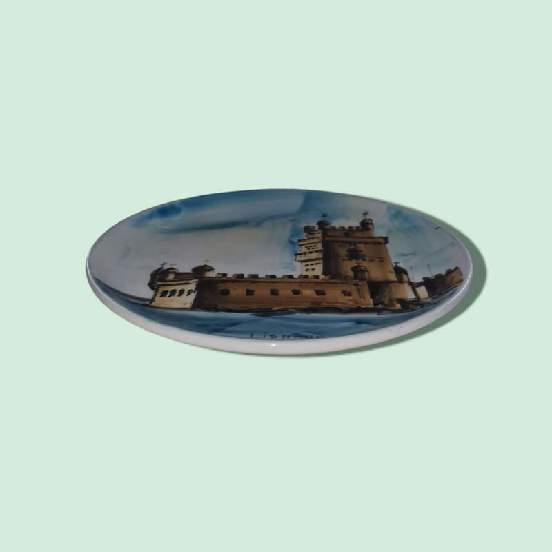 Small Hand Painted Lisbona Plate