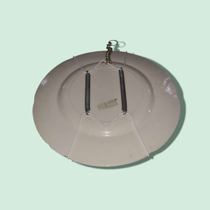 H & K Tunstall Rose Plate   