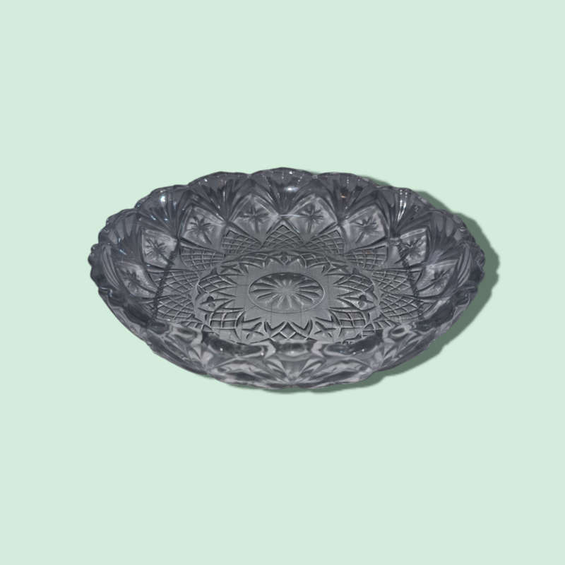 Cut Glass Bowls x 6 - Made in France