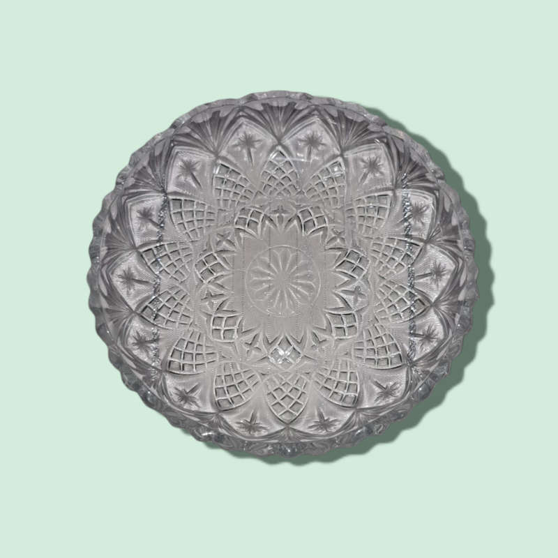 Cut Glass Bowls x 6 - Made in France