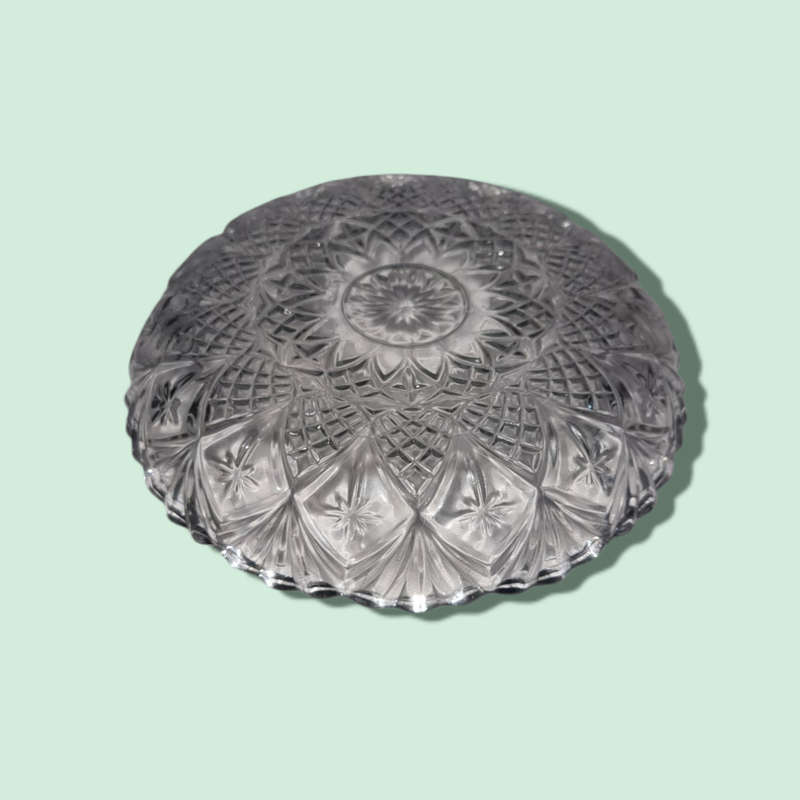 Cut Glass Bowls x 6 - Made in France