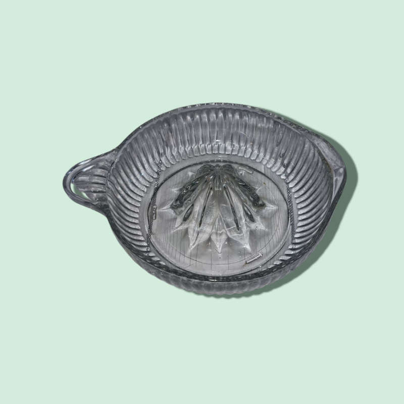 Vintage Glass Citrus Juicer