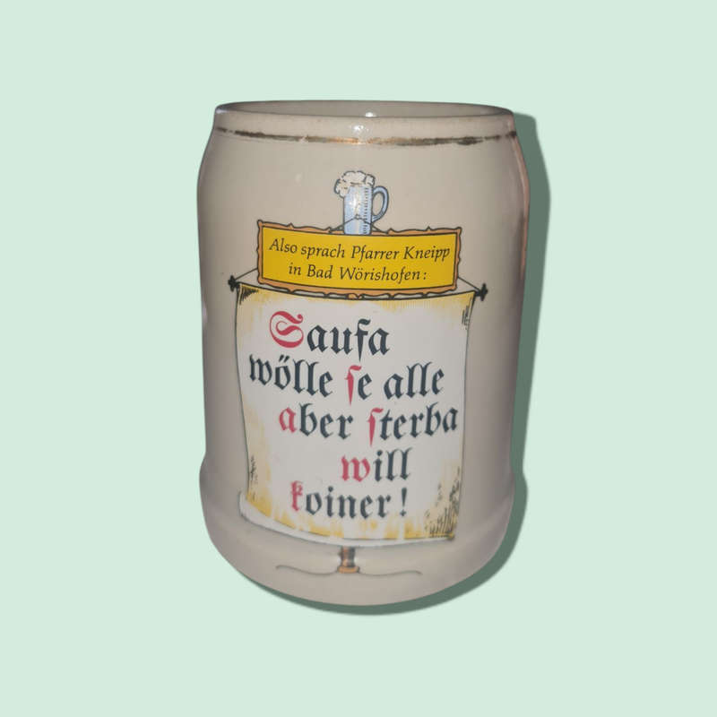 German Beer Mug