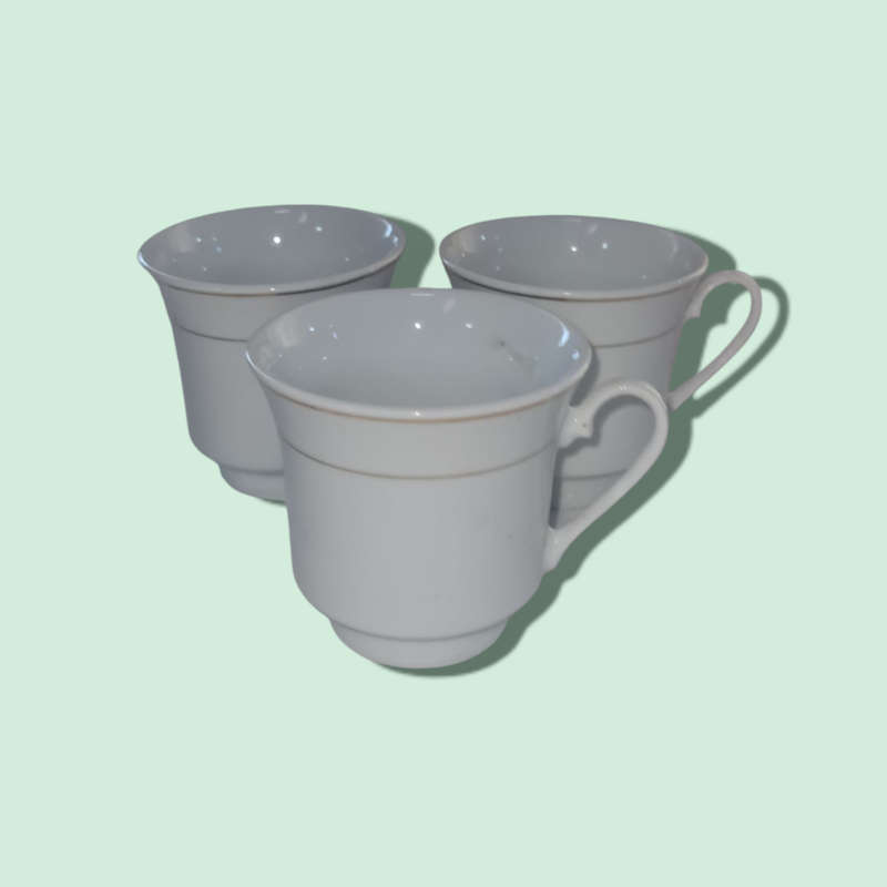 Vintage Regent China Cups x 3