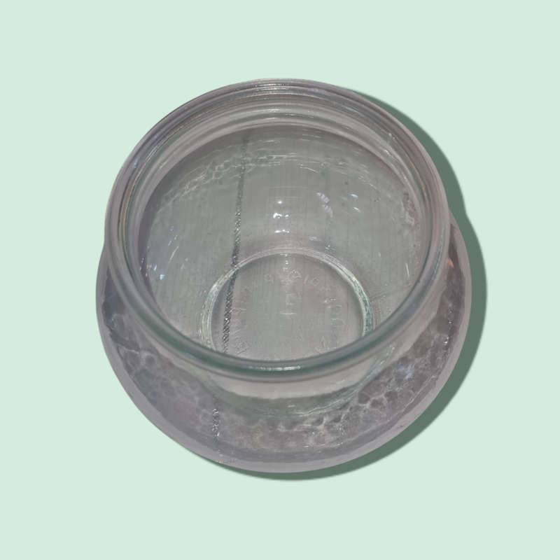Vintage Weck Rundrand-Glas 100 glass  jar