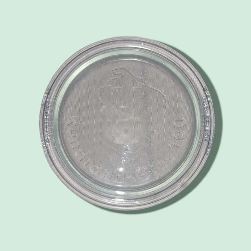 Vintage Weck Rundrand-Glas 100 glass  jar