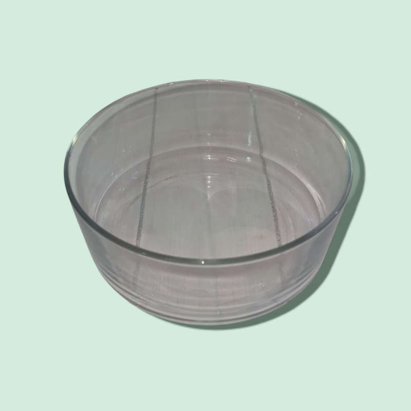 Glass Fruit Bowl