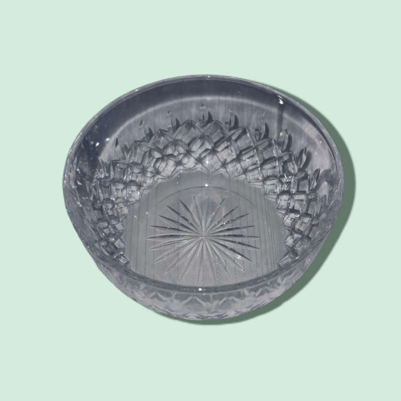 Small Crystal Round Bowl