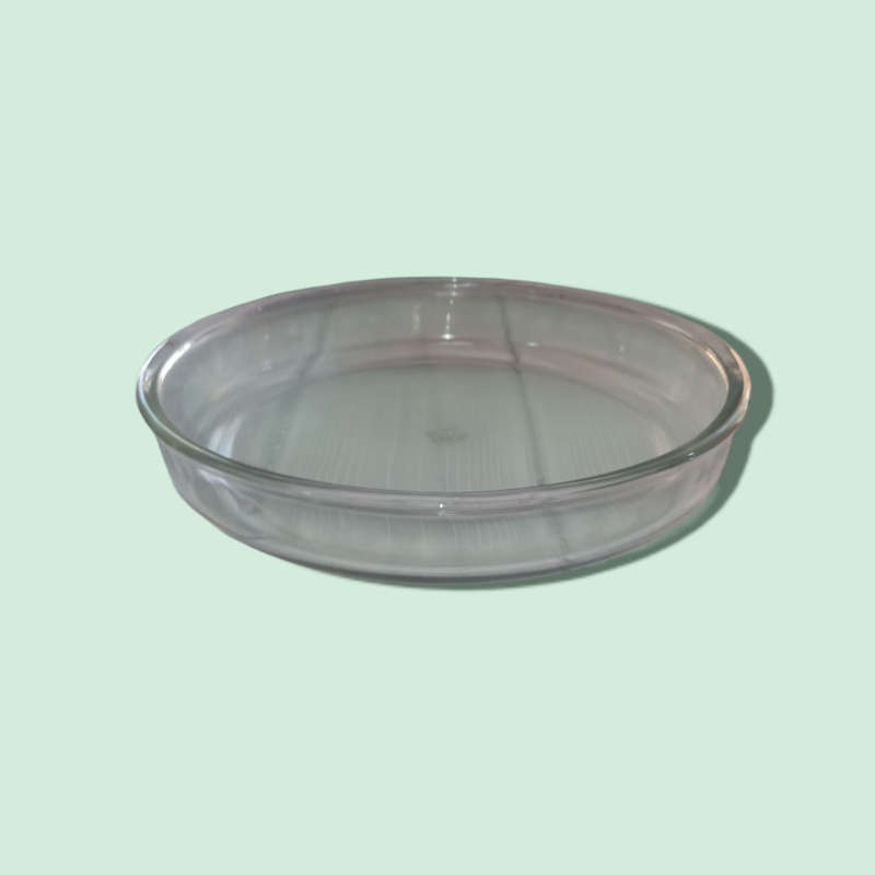 JAJ Pyrex 270 Clear Glass Bakeware Made In England