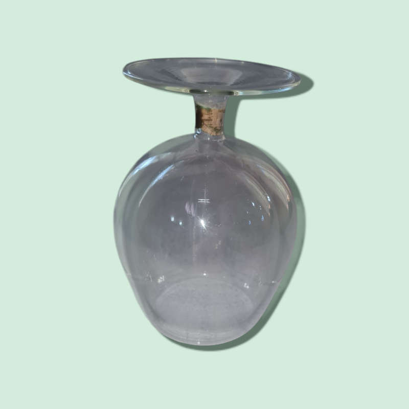Double Walled Wine Glass