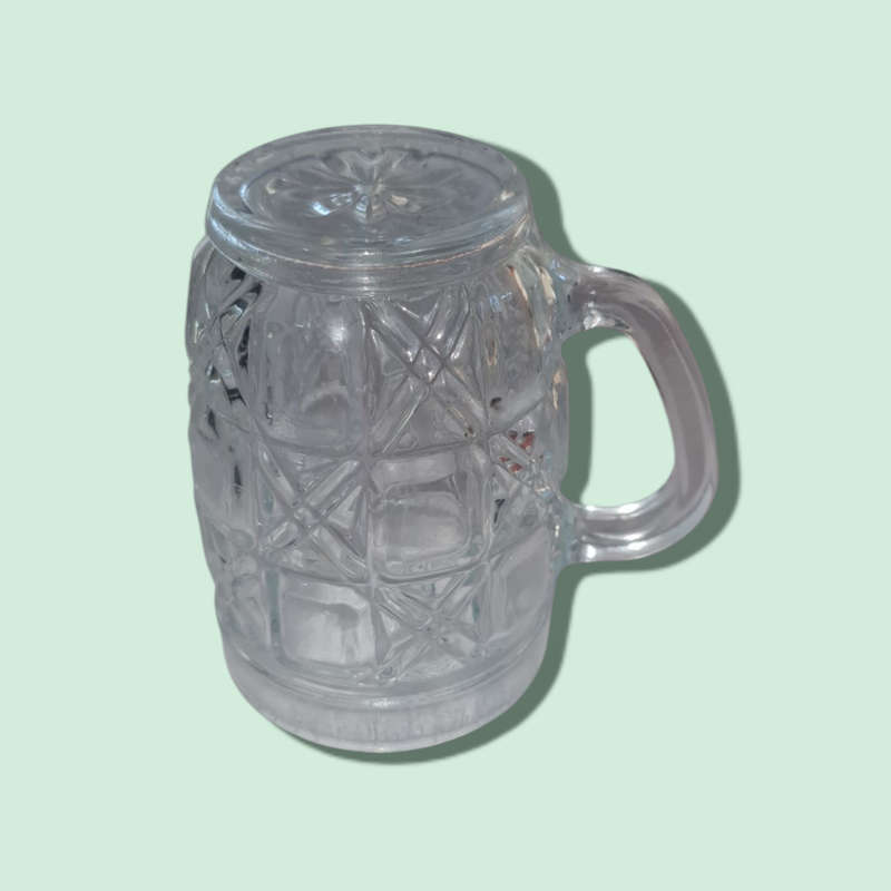 Kedaung Indonesia Glass Mugs x 6