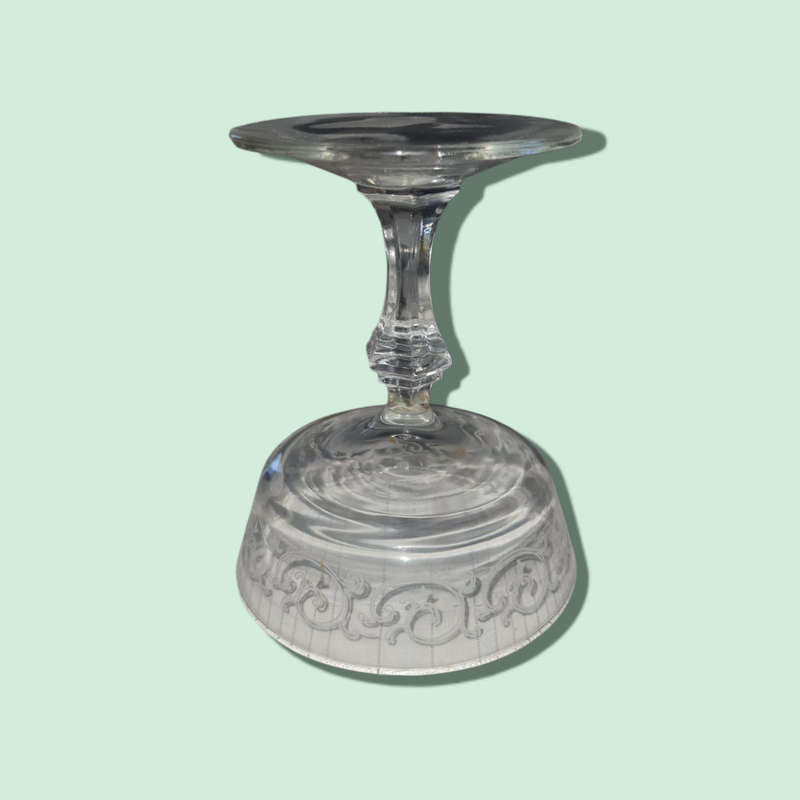 Vintage Champagne Glass From France