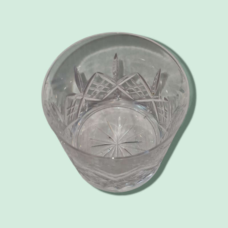 Sea Horse Crystal Whiskey Tumbler