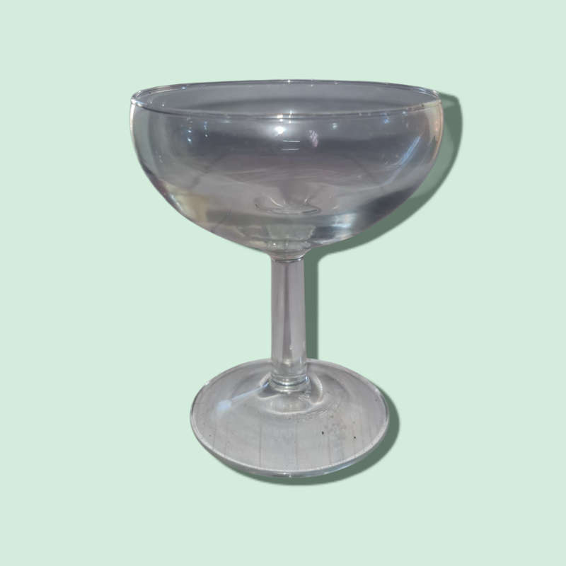 France Champagne Coupe  Glasses × 6