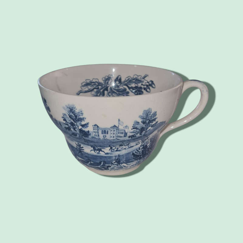Vintage Curved Cup, Made in England  