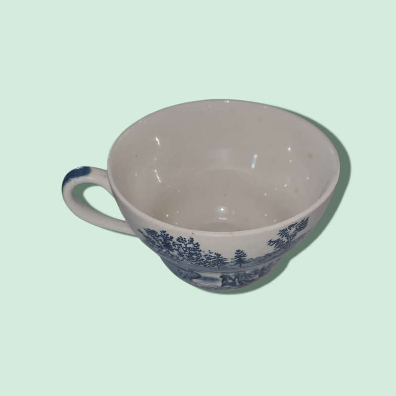 Vintage Curved Cup, Made in England  
