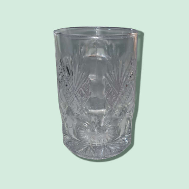 KIG Indonesia Patterned Glass Mug