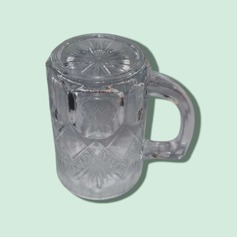 KIG Indonesia Patterned Glass Mug