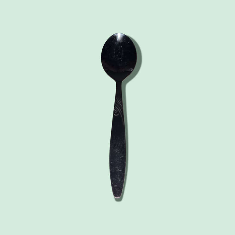 Vintage Stainless Steel Baby Gift Set, Angora Spoon Egg Cup & Napkin Ring