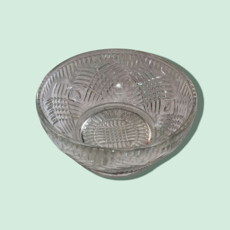 Vintage Cut Glass Bowl