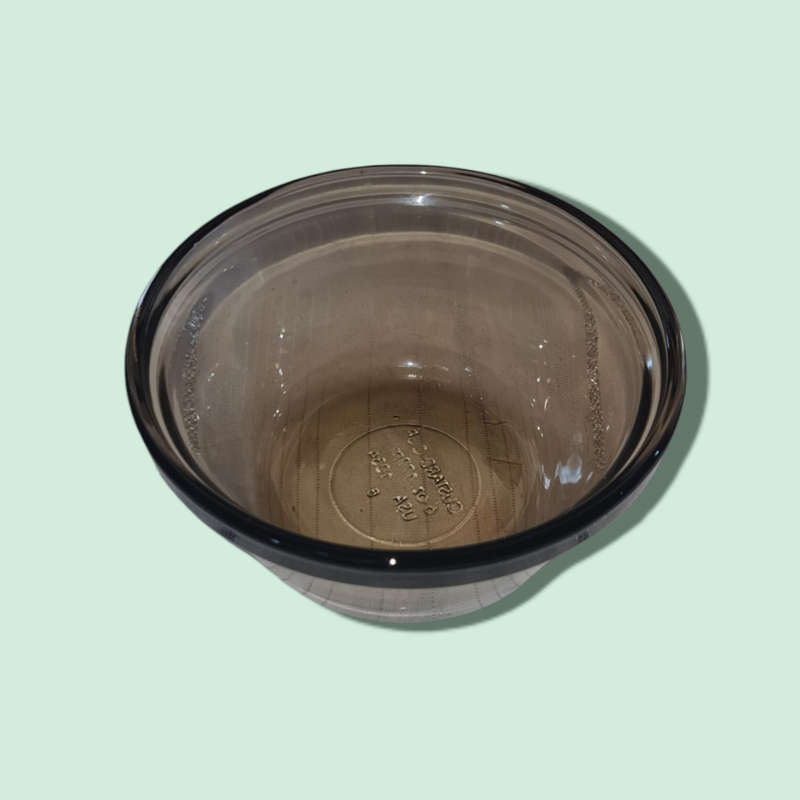 Set Of 8 Amber Brown Glass  Corning Ware Custard Cups Or Bowls Model 1034 6oz