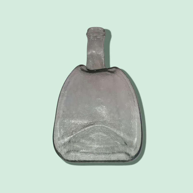 Melted Glass Bottle Spoon Rest  
