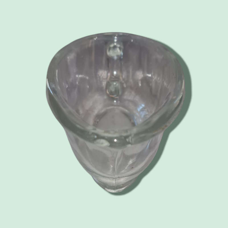 Vintage JAJ Pyrex Clear Gravy Boat Sauce Jug