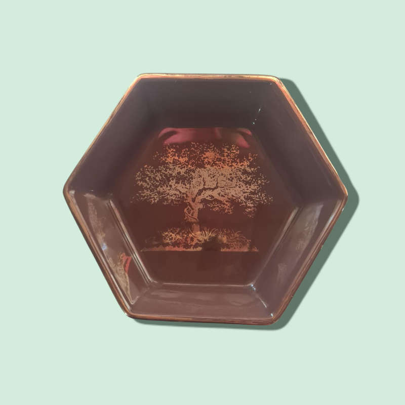 A. G Gillies Bellware Sandlewood Pin Dish