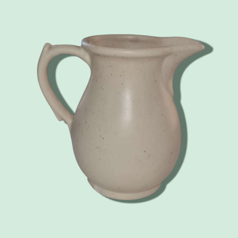 Floral Ceramic Odd Set - Jug, Jar and Bud Vase  