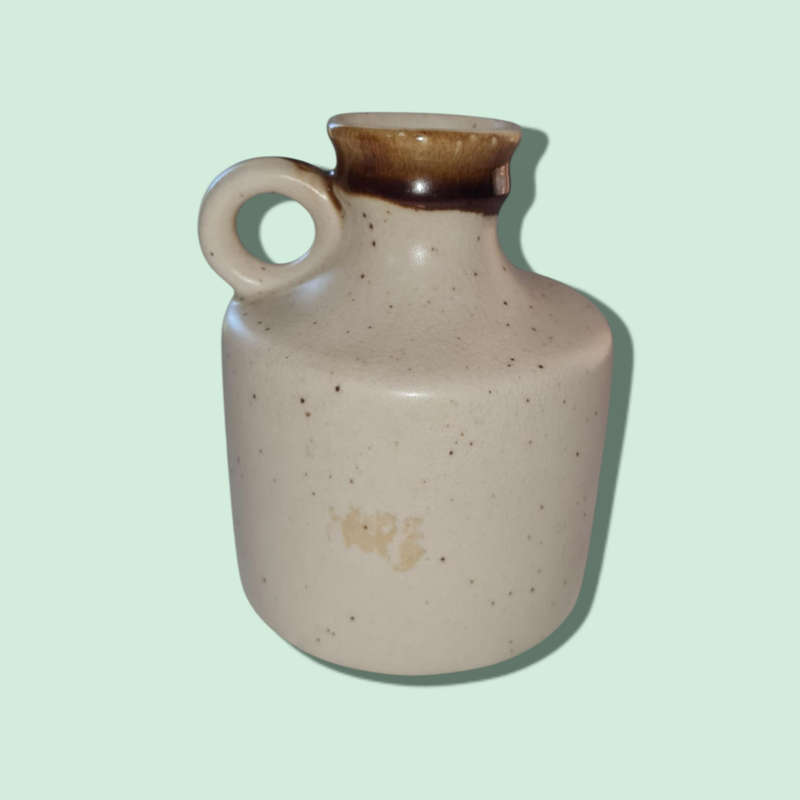Floral Ceramic Odd Set - Jug, Jar and Bud Vase  