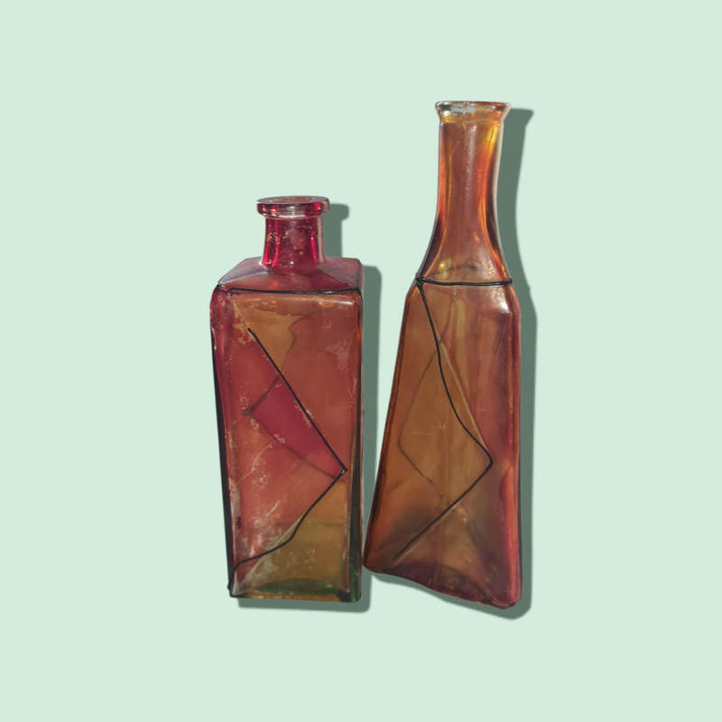 Vintage Bottles x 2