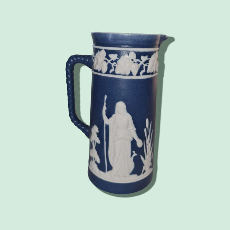 Wedgwood Portland Blue Jug Replica