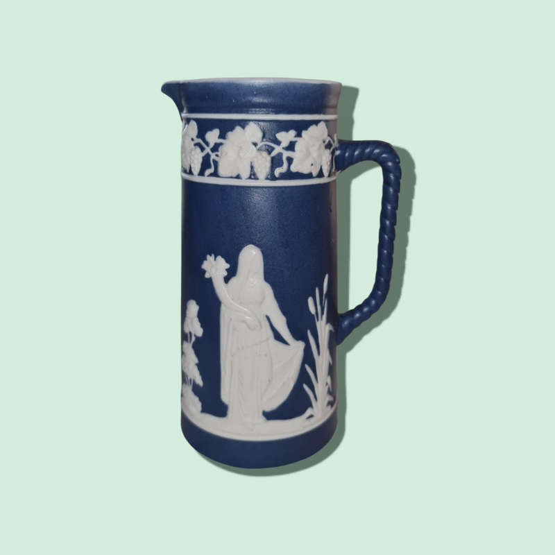 Wedgwood Portland Blue Jug Replica