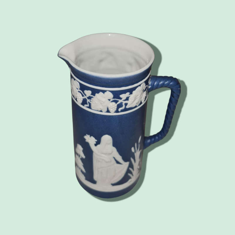 Wedgwood Portland Blue Jug Replica