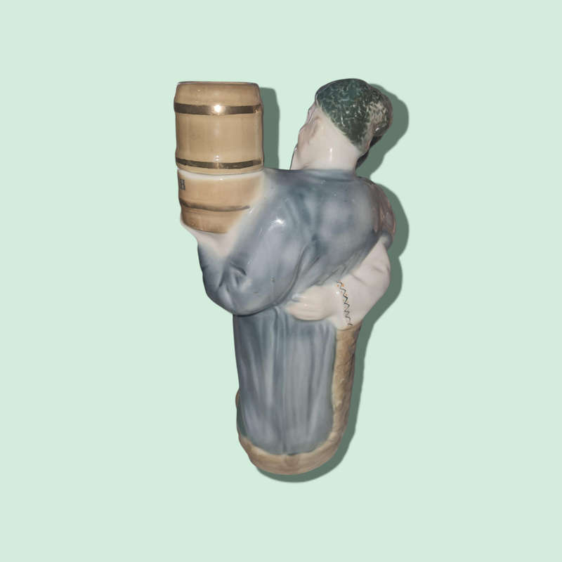 Vintage Porcelain Kozaks Decanter