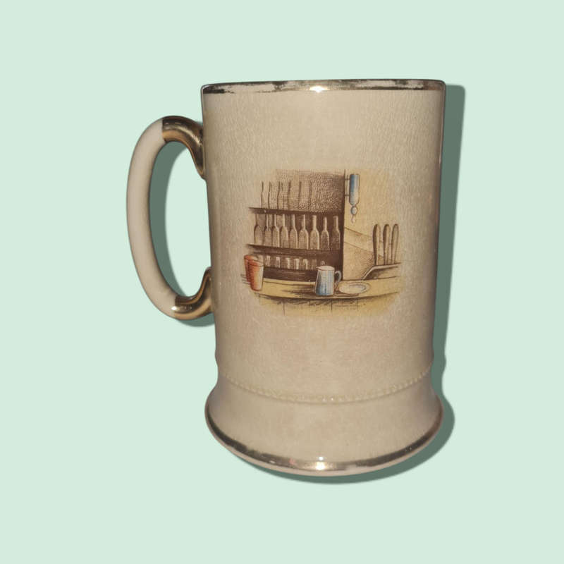 Vintage Arthurwood Ye Old English Inns Mug