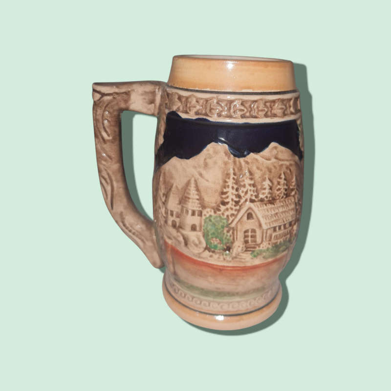 Vintage Heidelberg Schloss Beer Stein German Oktoberfest 2