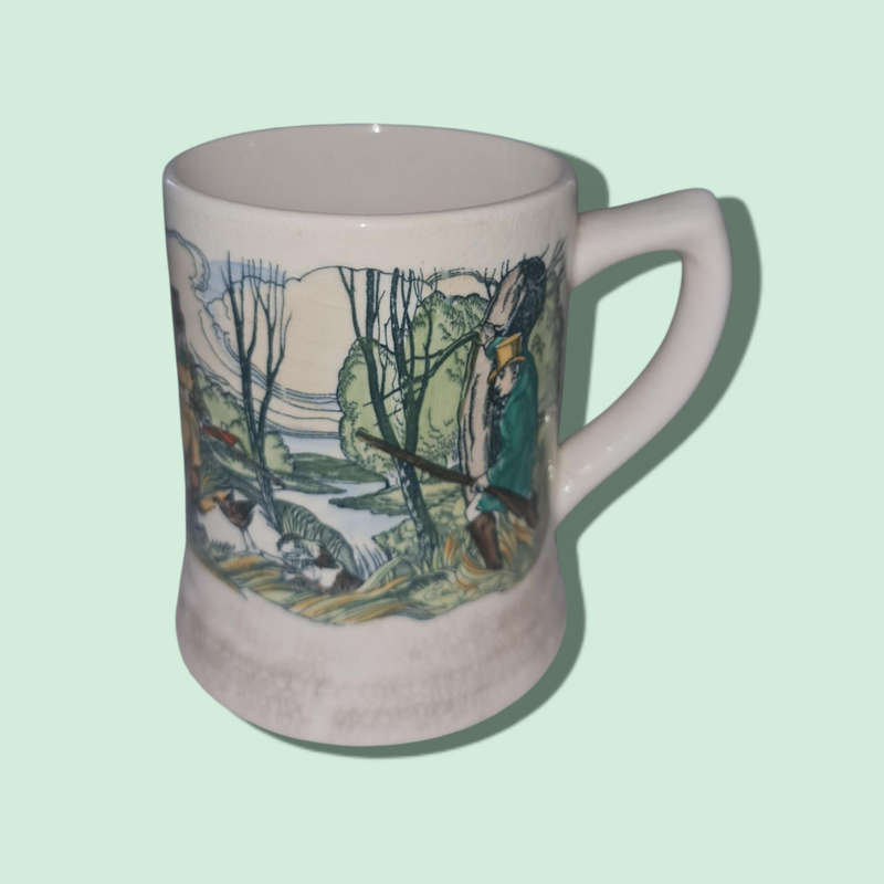 Vintage Plichta Pottery Mug - Eric Bailey 1943