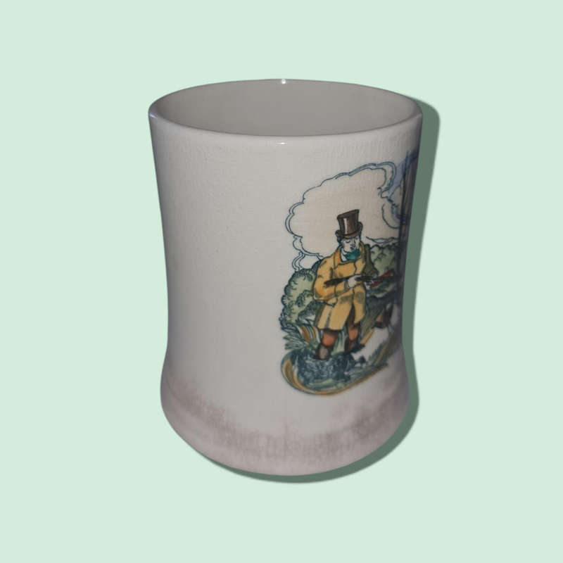 Vintage Plichta Pottery Mug - Eric Bailey 1943