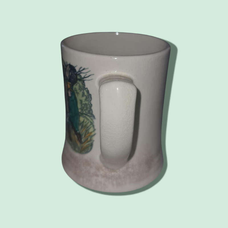 Vintage Plichta Pottery Mug - Eric Bailey 1943