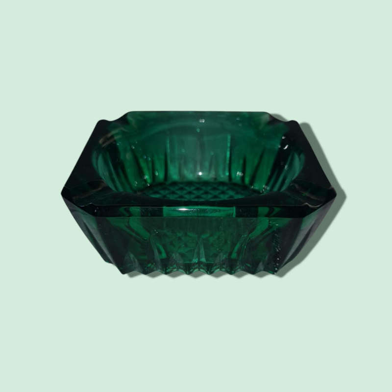 Rare & Collectable Vintage Green FRANCE Ashtray
