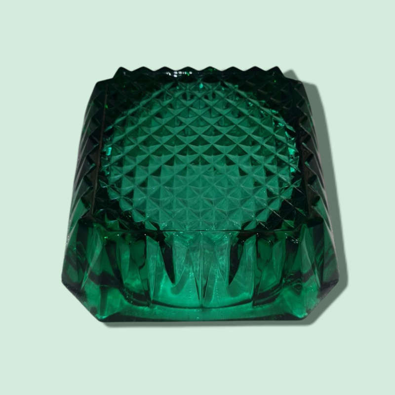 Rare & Collectable Vintage Green FRANCE Ashtray