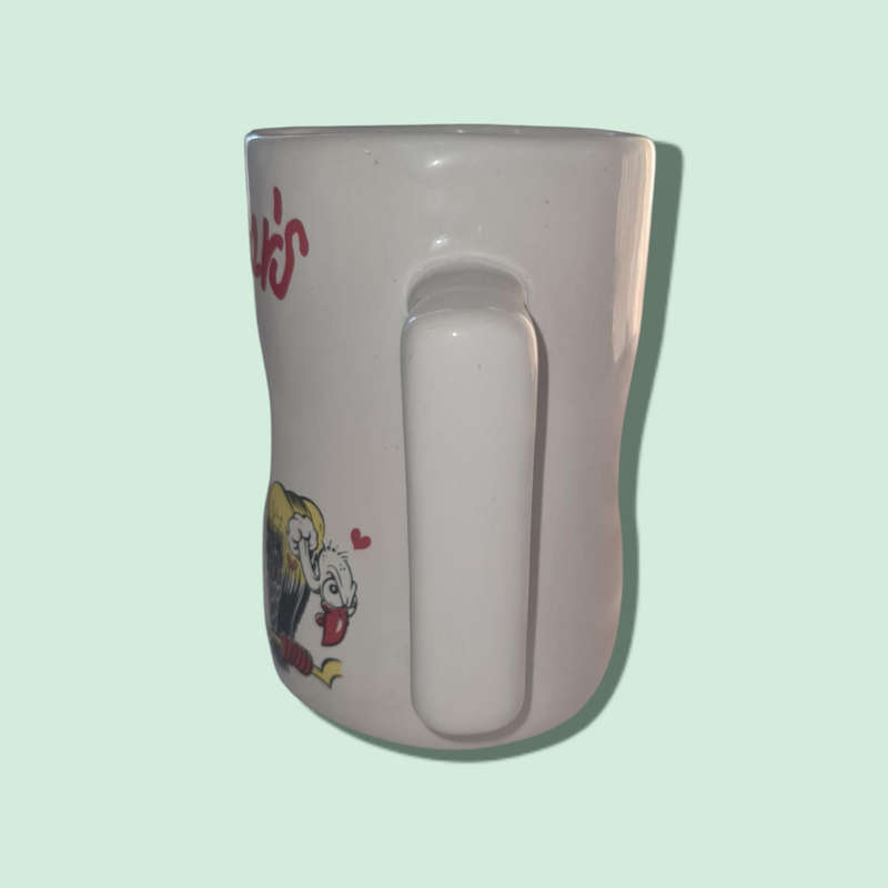Girl Watcher`s` Novelty Mug with Hole