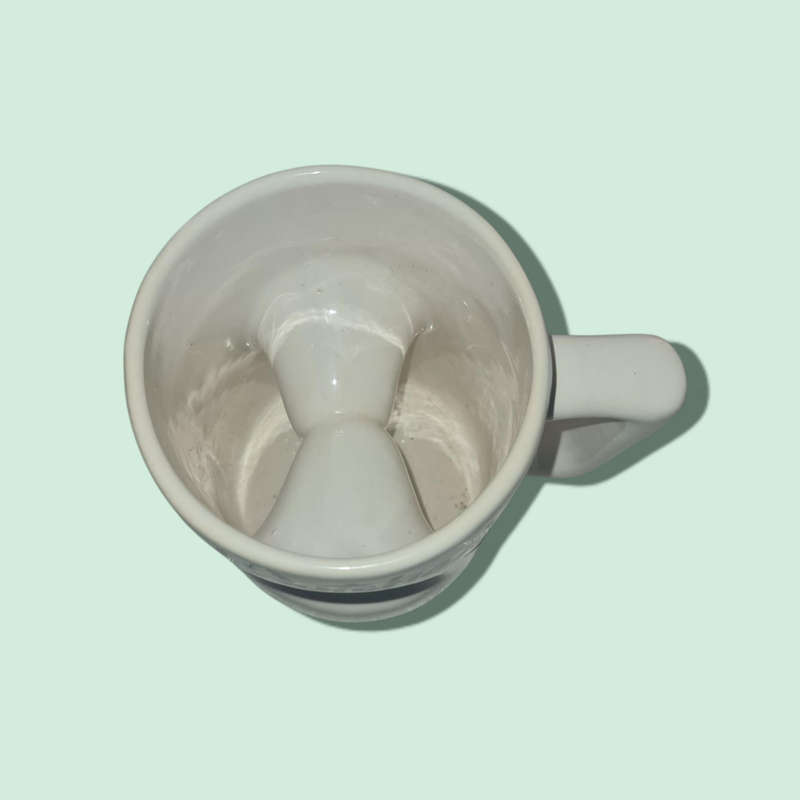 Girl Watcher`s` Novelty Mug with Hole