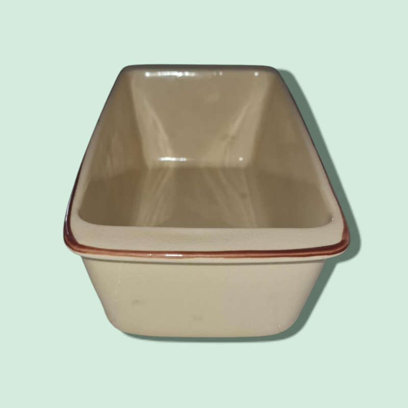Ceramic Oven Proof Loaf Pan - Made In Japan