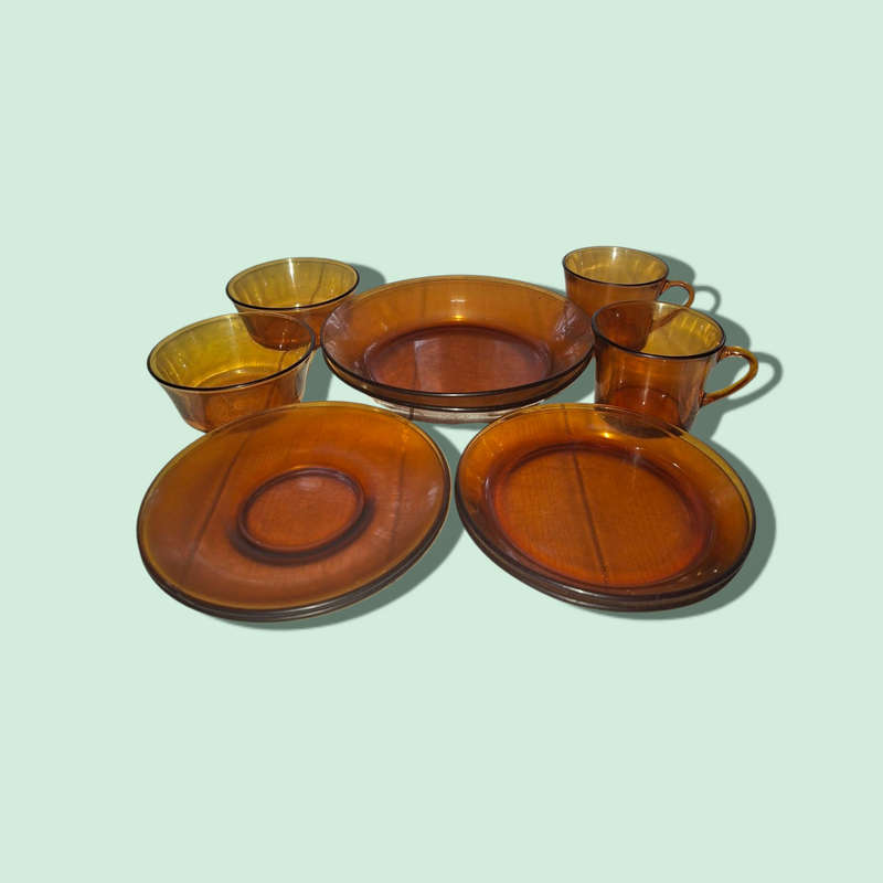 Duralex Amber Glassware